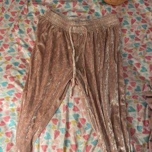 Velvet pants